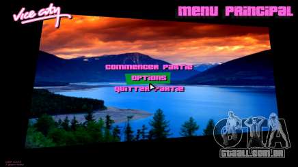 VC country side menu para GTA Vice City