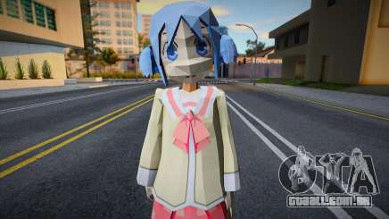 Mio Naganohara from Nichijou (Low-poly version) para GTA San Andreas