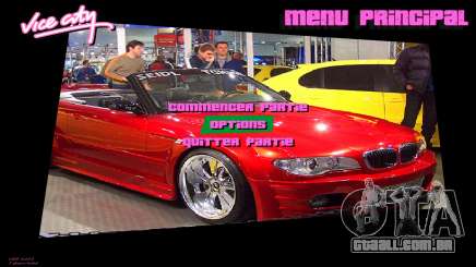 BMW Background para GTA Vice City