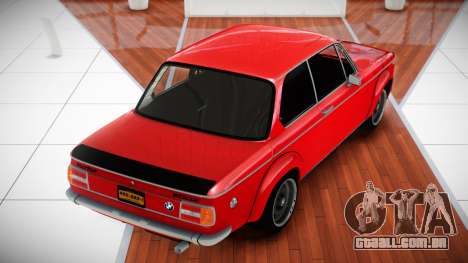 1974 BMW 2002 Turbo (E20) S10 para GTA 4