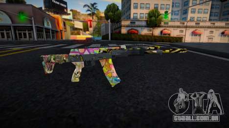 M4 Graffiti para GTA San Andreas