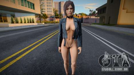 Ada Microbikini Jacket Moto para GTA San Andreas