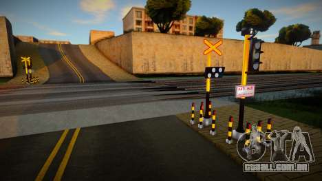 Indonesian Wantech Railroad Crossing v16 para GTA San Andreas