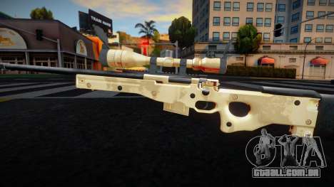 Gold Sniper Rifle 1 para GTA San Andreas