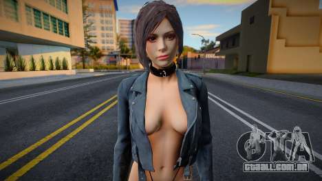 Ada Microbikini Jacket Moto para GTA San Andreas