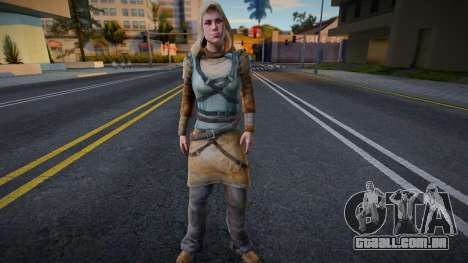 A Garota de Metro Last Light para GTA San Andreas