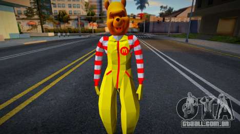 Winnie McDonald Headswap Mod para GTA San Andreas