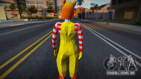 Winnie McDonald Headswap Mod para GTA San Andreas