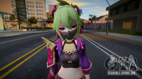 Kuki Shinobu Genshin Impact para GTA San Andreas