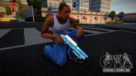 Winter Style Chromegun para GTA San Andreas