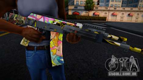 M4 Graffiti para GTA San Andreas