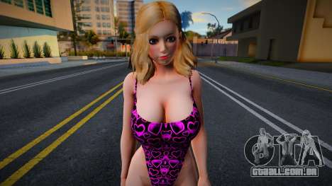 Tekken Lucky Chloe - Bodysuit Heart v1 para GTA San Andreas