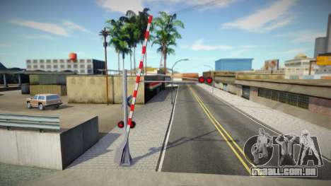 HD Texture for Railway Barriers para GTA San Andreas