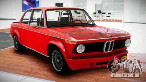 1974 BMW 2002 Turbo (E20) S10 para GTA 4