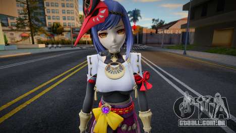 Kujou Sara Genshin Impact 1 para GTA San Andreas