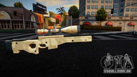 Gold Sniper Rifle 1 para GTA San Andreas