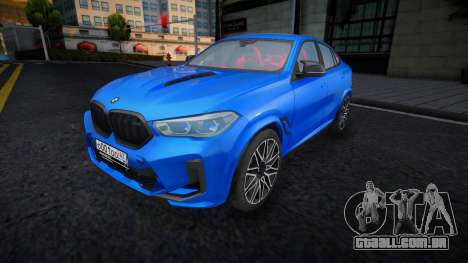 BMW X6M 2022 para GTA San Andreas