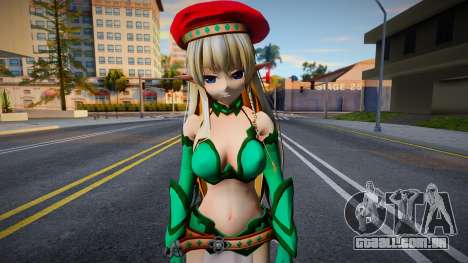 Alleyne from Queens Blade para GTA San Andreas