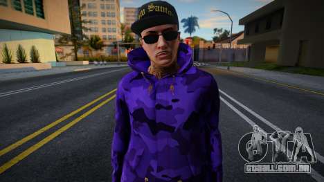 Purple Skin 4 para GTA San Andreas