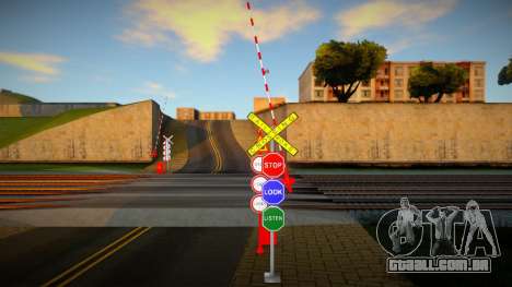 Railroad Crossing Mod Philippines v4 para GTA San Andreas