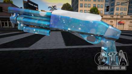 Winter Style Chromegun para GTA San Andreas