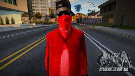 Bloods Skin 3 para GTA San Andreas