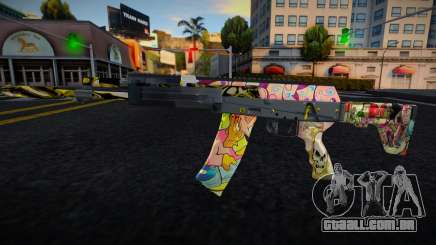 M4 Graffiti para GTA San Andreas