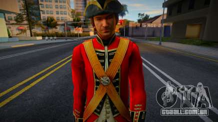 Fuzileiros Navais Ingleses (século 18) v15 para GTA San Andreas