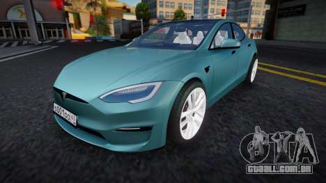 Tesla Model S Plaid para GTA San Andreas