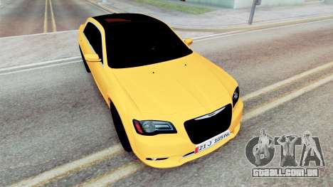 Chrysler 300 SRT8 Taxi Baghdad (LX2) 2013 para GTA San Andreas