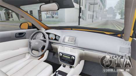 Hyundai Sonata 2016 Taxi Baghdad para GTA San Andreas