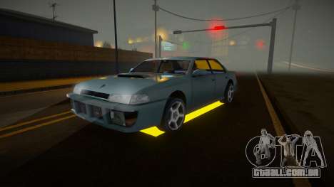 Iluminação em néon para carros para GTA San Andreas