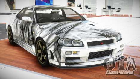 Nissan Skyline R34 GT-R XS S3 para GTA 4