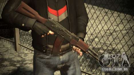 AK-74 Plum para GTA 4