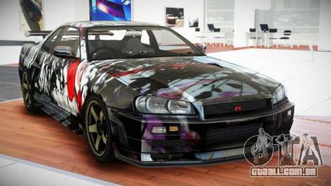 Nissan Skyline R34 GT-R XS S2 para GTA 4