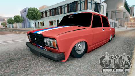 VAZ-2107 Zhiguli Stens para GTA San Andreas