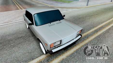 VAZ-2107 Zhiguli Avtosh para GTA San Andreas