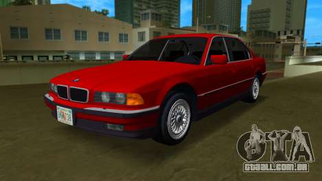 1998 BMW 750IL E38 para GTA Vice City