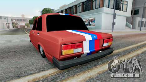 VAZ-2107 Zhiguli Stens para GTA San Andreas