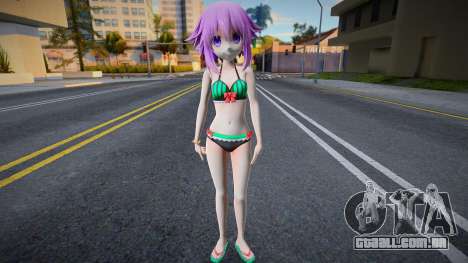 Neptune (SVS Swimsuit) para GTA San Andreas