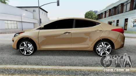 Hyundai Elantra (MD) 2016 para GTA San Andreas