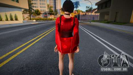 Kurenai - Red Ninja: End of Honor (Updated) para GTA San Andreas