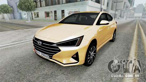 Hyundai Elantra Limited Taxi Baghdad (AD) 2020 para GTA San Andreas