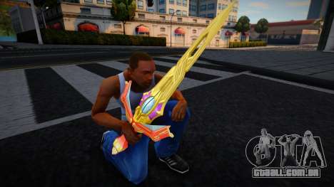 Flash Type Katana para GTA San Andreas