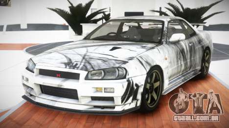 Nissan Skyline R34 GT-R XS S3 para GTA 4