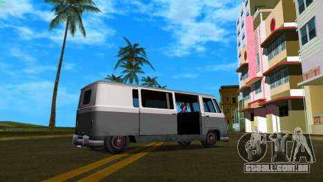 Porta do micro-ônibus para GTA Vice City
