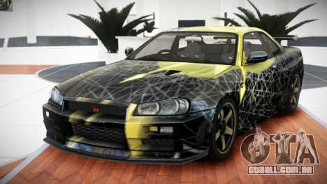 Nissan Skyline R34 GT-R XS S8 para GTA 4