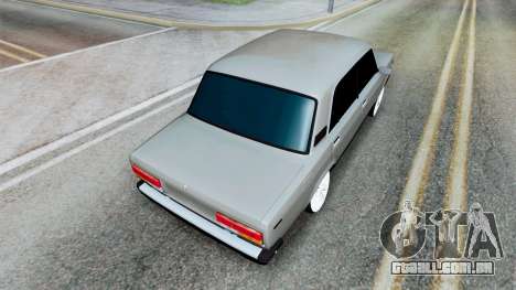 VAZ-2107 Zhiguli Avtosh para GTA San Andreas