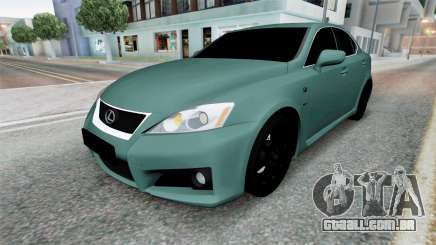 Lexus IS F (XE20) 2008 para GTA San Andreas