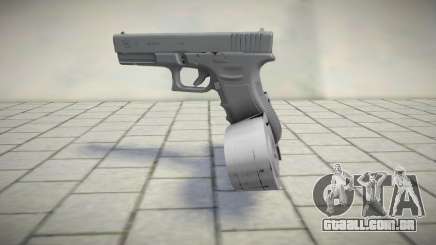 Glock 17 ExtendedMag para GTA San Andreas